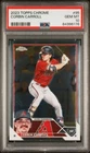 Corbin Carroll 2023 Topps Chrome #95 (RC) PSA 10
