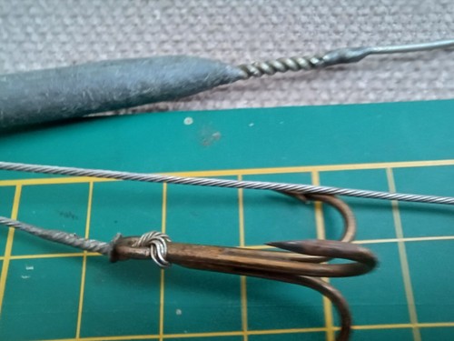 5 VINTAGE HARDY STAMPED, LEADED DEAD BAIT SPINNERS - Picture 12 of 17