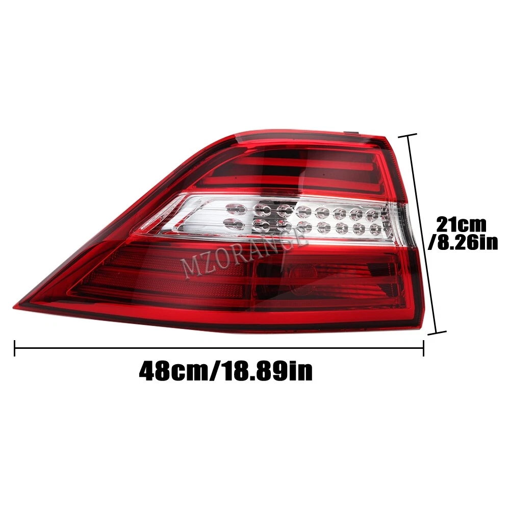 Left Rear Outer Tail Light Brake Stop Lamp For Mercedes Benz ML 