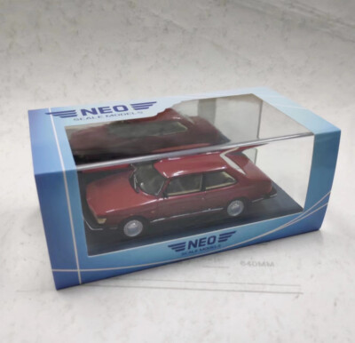サーブ90　ミニカー　 1/43　NEO ホワイト サーブ90 ミニカー 1/43 NEO ホワイト