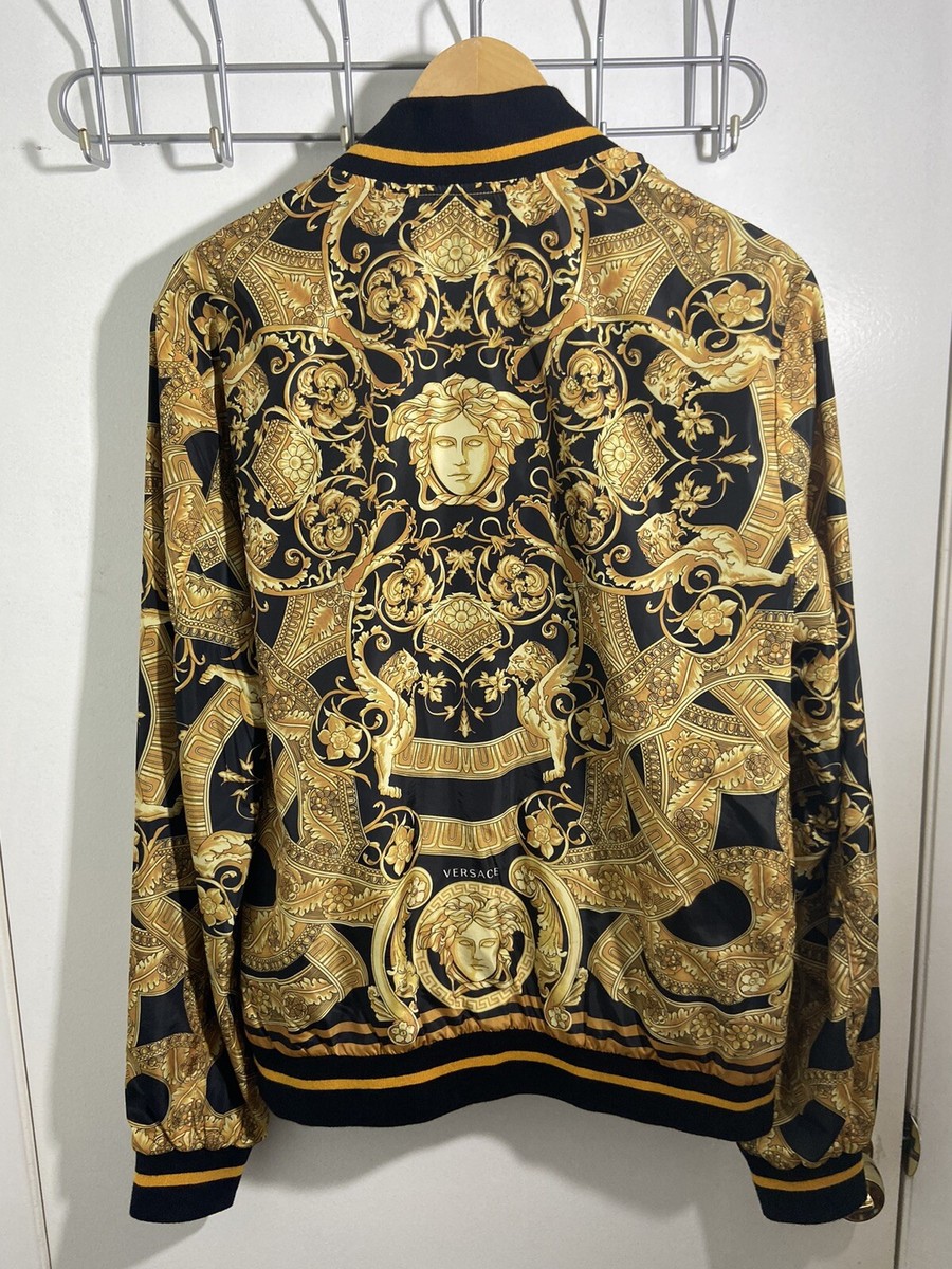 Authentic Versace Barocco Made In Italia Jacket Size 50 | eBay