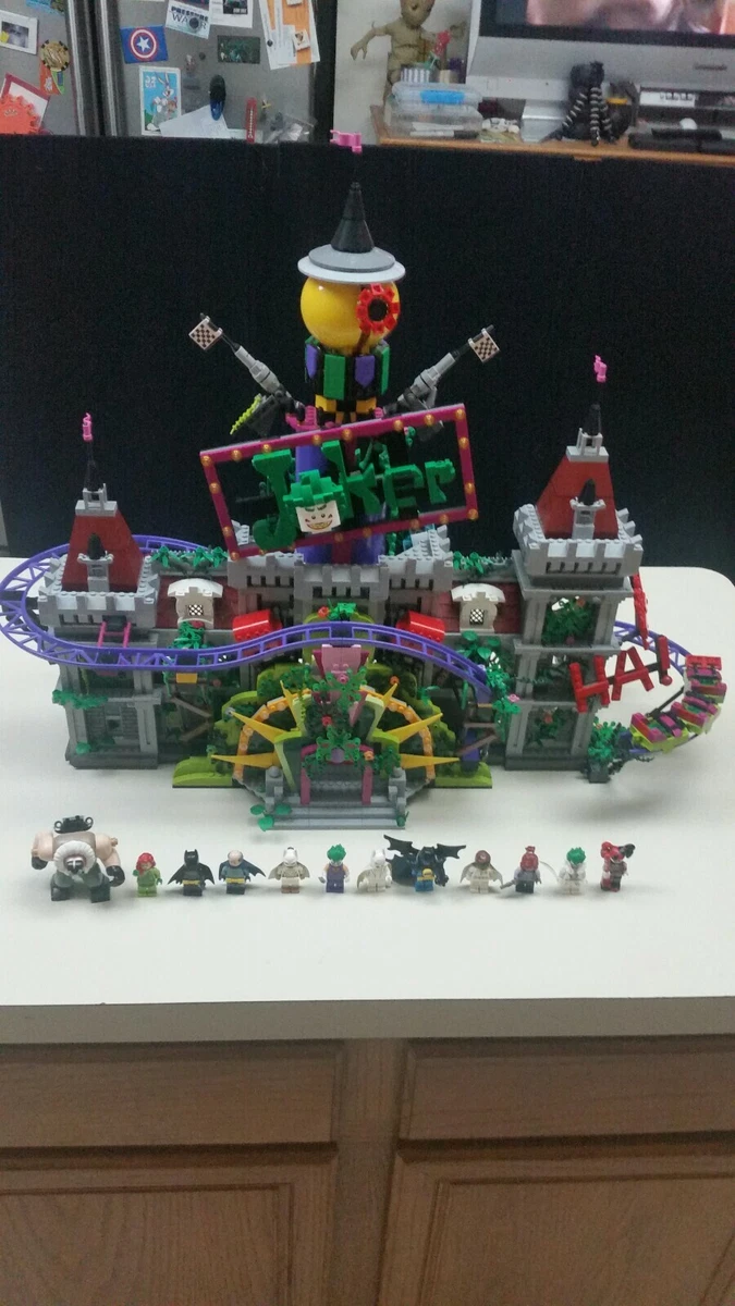 LEGO Batman 70922 Joker Manor Custom Run Down with All Minifigures