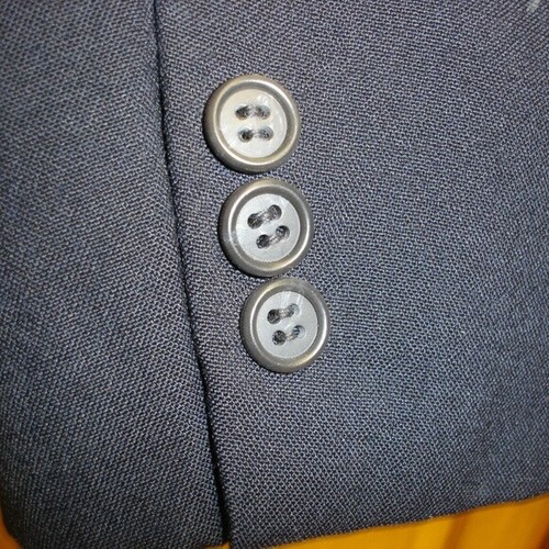 MEN'S BRANFORD&TAYLOR WORSTED WOOL JACKET BLACK - Picture 6 of 8