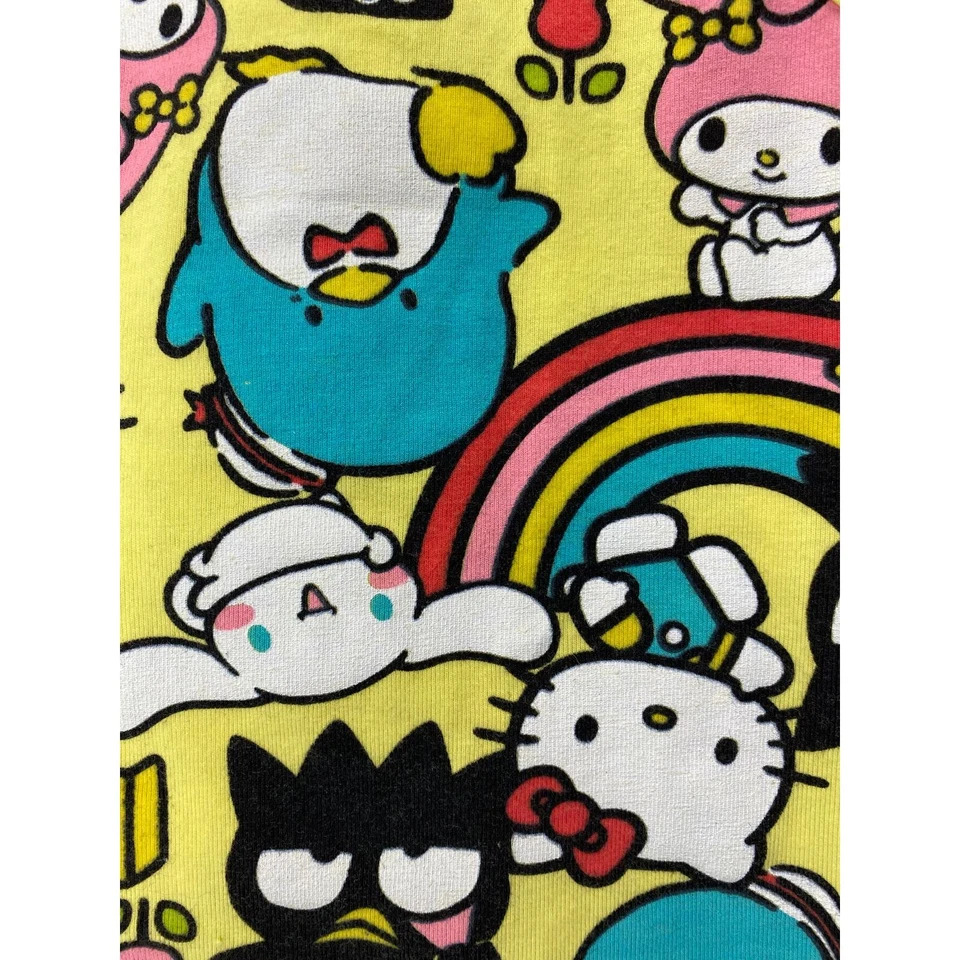 Hello Kitty and Friends by Sanrio Kids Size S Yellow Colorful Character Tank Top - Image 2 of 4
