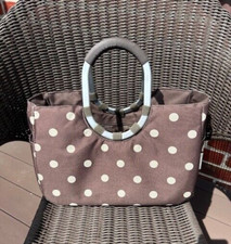 Reisenthel Borsa Shopper Rettangolare con Manici in Metallo 14 x 8 x 10