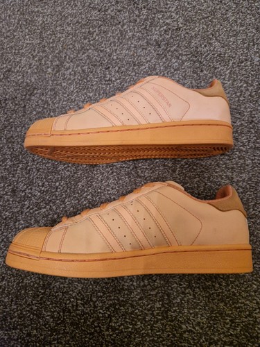 Adidas Superstar Adicolor Puesta de Sol Brillo Naranja Reflectante UK5 EU38 US5.5 ¡Raro! - Imagen 8 de 10