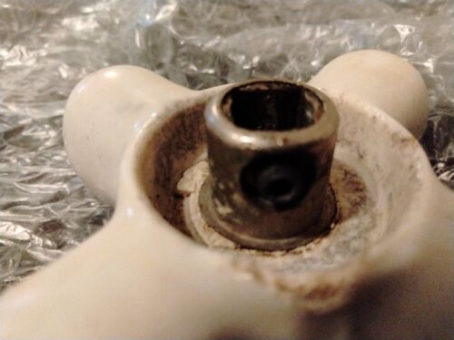 Pair Of Antique Porcelain Tub Handles - Picture 5 of 8