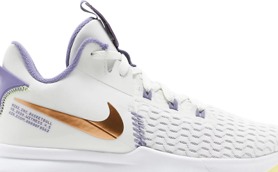 Nike Shoes Men\'s Size 10 Lebron Witness 5 Basketball Gym White Bronze CQ9380-102 Nike LeBron Witness 5 Summit White Bronze Sz 11 CQ9380 102  main image 2