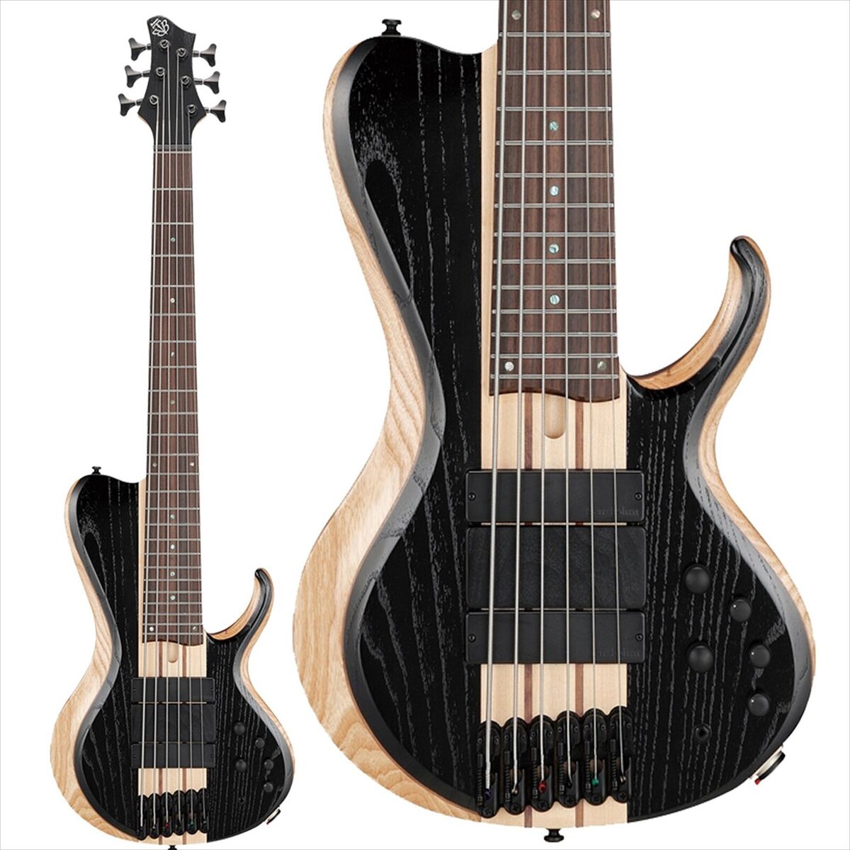 Ibanez BTB866SC-WKL Weathered Low Gloss 6-string bass guitar Ibanez BTB866SC-WKL Weathered Low Gloss 6-string bass guitar