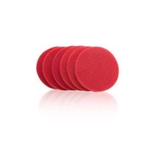 6 PC Red Sponge Violin/Viola Shoulder Rest Round ---Medium