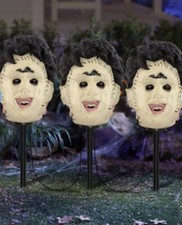 2023 Texas Chainsaw Massacre Leatherface Light Up Pathway Stake Marker Halloween