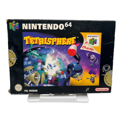 Tetrisphere | Nintendo 64 | N64 | Spiel inkl. OVP und Anleitung | PAL CIB