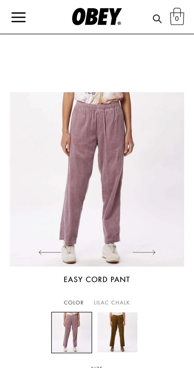Lilac corduroy cheap pants