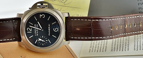 Panerai PAM00177 Luminor Marina Historic Titanium Limited Edition 44mm FULL SET - Bild 4 von 11