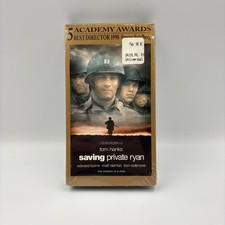Saving Private Ryan VHS 1999 Steven Spielberg Tom Hanks Sealed New 89021