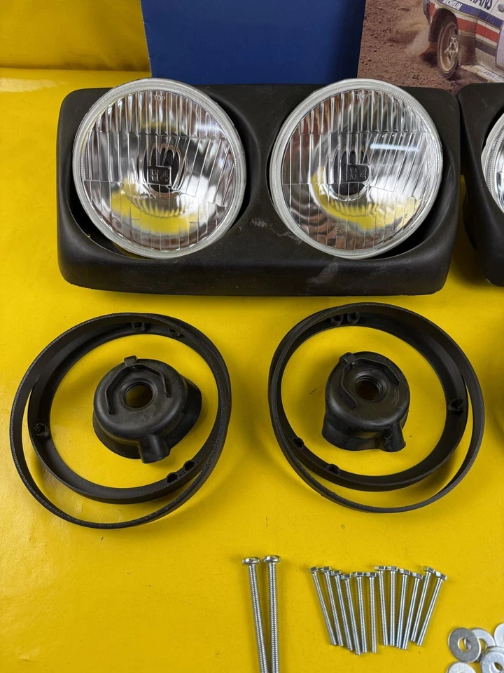 Doppelscheinwerfer Scheinwerferrahmen inkl. Scheinwerfer Manta B Neu Original Ir - Bild 2 von 4