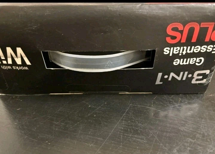 Wii 3 em 1 Game Essentials Plus Works Motion Plus Blaster Saber Racing Wheel NOVO - Imagem 2 de 2