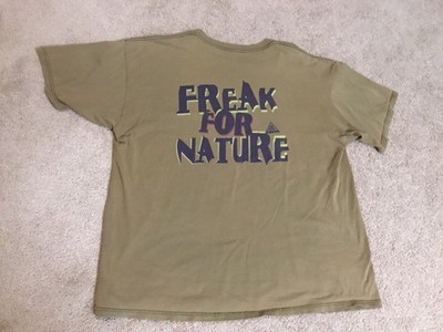 Vintage Nike ACG Shirt Mens sz 2 xxl brown freak for nature AOP USA