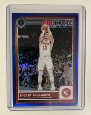 2023-24 Panini NBA Hoops Premium Stock - Bogdan Bogdanovic #218 Blue Prizm /120