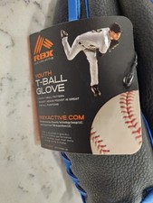 Youth T Ball Glove RBx Blue And Black 10