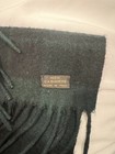 LORO PIANA Fringed Brushed 100% Cashmere Scarf Green Plaid — photo 4