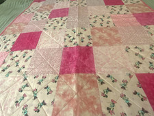 Baby Quilt NEW Handmade Minnie Mouse 54" x 42.5"