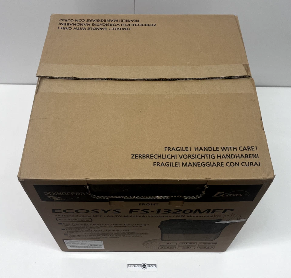 Impresora láser multifunción monocromá A4 Kyocera ECOSYS FS-1320MFP 1102M53NL2 - Immagine 4 di 4