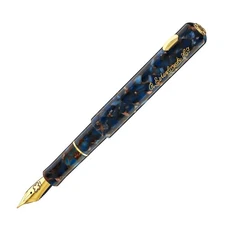 Esterbrook Niblet Fountain Pen in Nouveau Bleu with Gold Trim - Double Broad