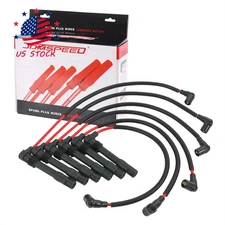 Red JDMSPEED Spark Plug Wire Set for Volkswagen Passat Audi A4 A6 2.8L 671-6165