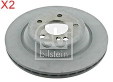 FEBI x2 Stk Bremsscheibe Hinterachse Für MERCEDES C215 W215 W220 2204230212 FEBI x2 Stk Bremsscheibe Hinterachse Für MERCEDES C215 W215 W220 2204230212