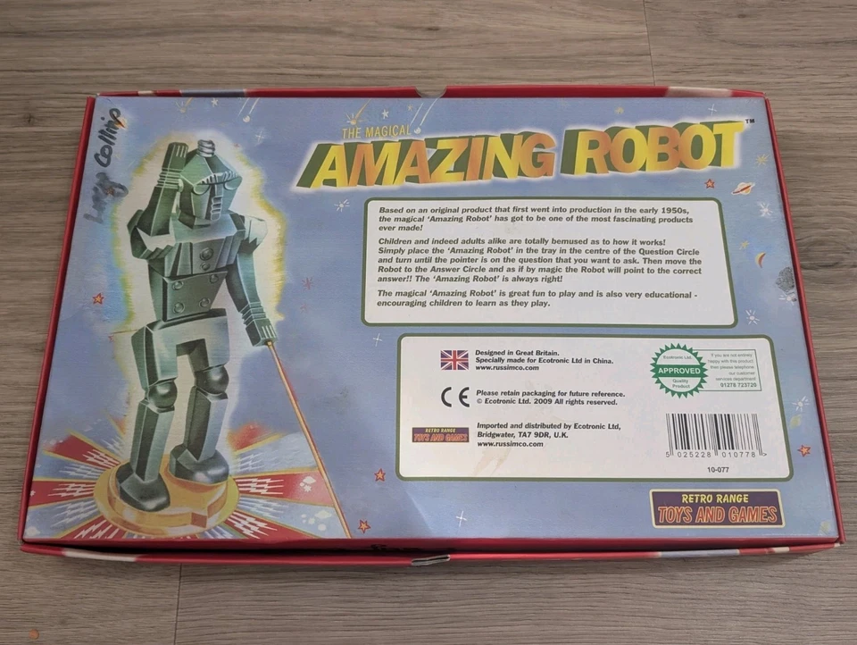 Retro The Magical Amazing Robot Board Game by Retro Range Toys & Games - Image 3 of 4
