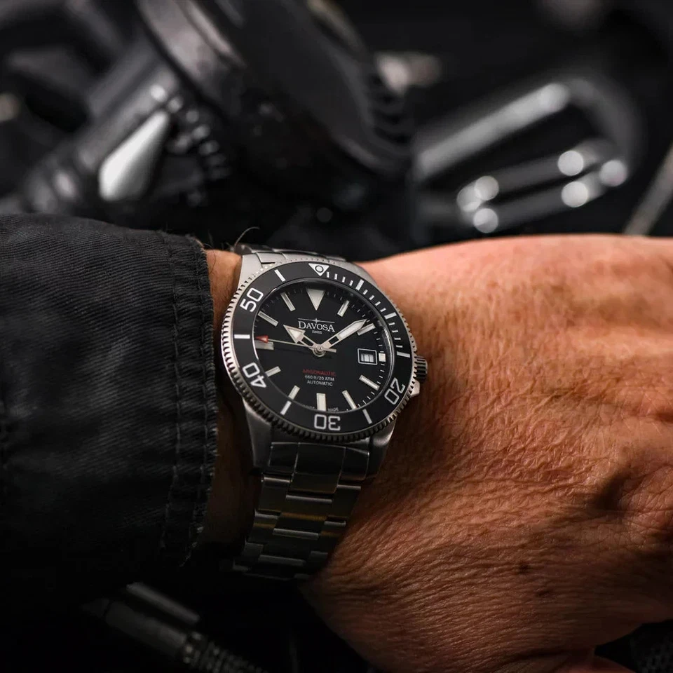 Davosa Argonautic 39 Automatik 161.532.50 inkl. Original Nylonband NEU - Bild 2 von 4