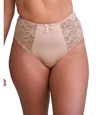 Pour Moi ALMOND Rebel Deep Brief Panty, US 14