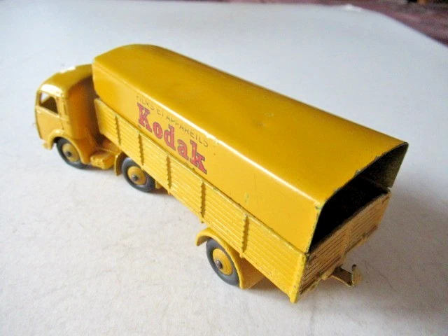 DINKY TOYS Ref 32AJ TRACTEUR PANHARD SEMI REMORQUE KODAK - Photo 3/4