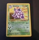 Wizards of the Coast Pokemon TCG Base Set Nidoking 11/102 Holo Rare 90HP Eng