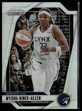 2024 Panini Prizm WNBA #20 Myisha Hines-Allen Silver Prizms