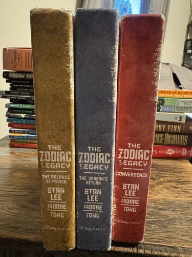 The Zodiac Legacy Trilogy by Stan Lee Lot Of 3 -Hardcovers - 1st Editions
