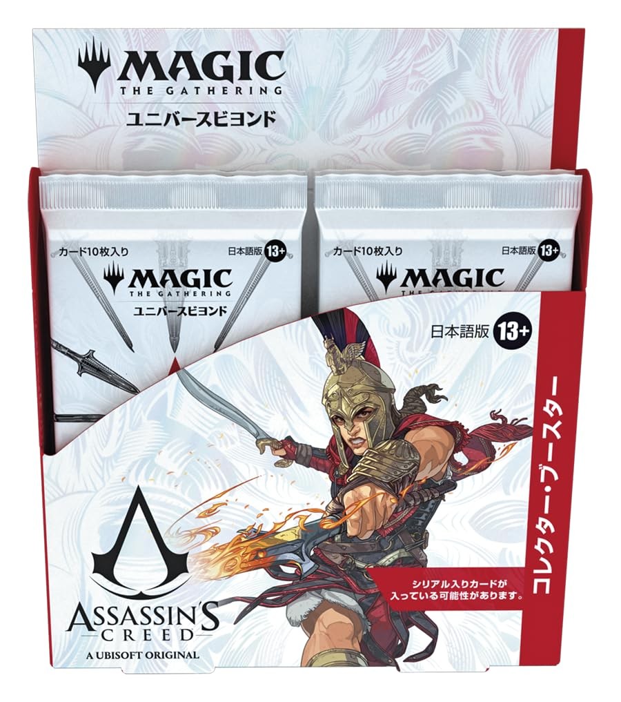 Wizards Of The Coast MTG Assassin's Creed Collector Booster Box Japanese 12P
