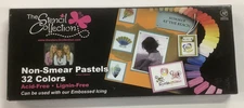 The Stencil Collection Non-Smear Pastels 32 Colors Photo Tinting, Scrapbooking