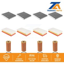 Air Cabin Engine Cartridge Oil Filters (12 Total) Kit For Volkswagen Atlas Cross