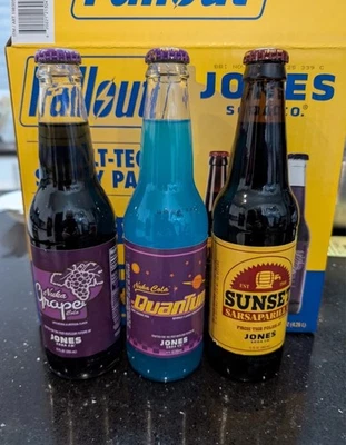 Fallout x Jones Soda Co Vault-Tec Supply |Costco Exclusive| 3 pack | One Of Each