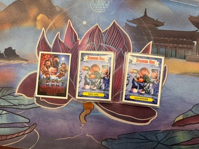 2018 Garbage Pail Kids GPK Stranger Things Card Set A & B with PROMO! 3 of 4