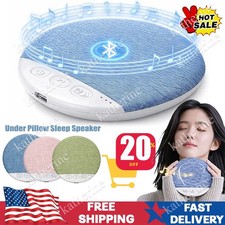 Under Pillow Sleep Speaker, Bluetooth White Noise Machine for Bedside Soothing