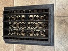 Antique Cast Iron Floor Register Grate / Vent  With Working Louvers 16” x 12” — photo 10