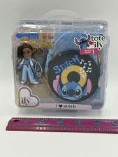 Disney ILY 4Ever tote teenies I Love Stitch Mini Doll Purse Series 1 Black
