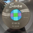The Beatles She Loves You 7" 45 RPM Vinyl Record Swan 4152 G