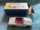 Matchbox Lesney #27 Mercedes-Benz 230SL White Original Box VINTAGE luxury Car