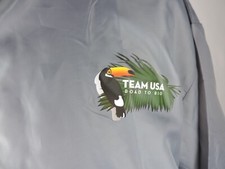TEAM USA Road To Rio Windbreaker Jacket Size XL