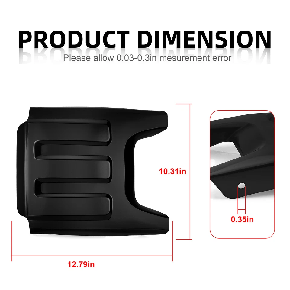 Front Brush Guard Skid Plate Bumper 81160-HN7-000ZA for Honda Rancher TRX350 400 — 第 2/4 张图片