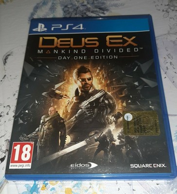 DEUS EX MANKIND DIVIDED DAY ONE EDITION - PS4 PLAYSTATION 4 - ITA* - BUONO  STATO | eBay